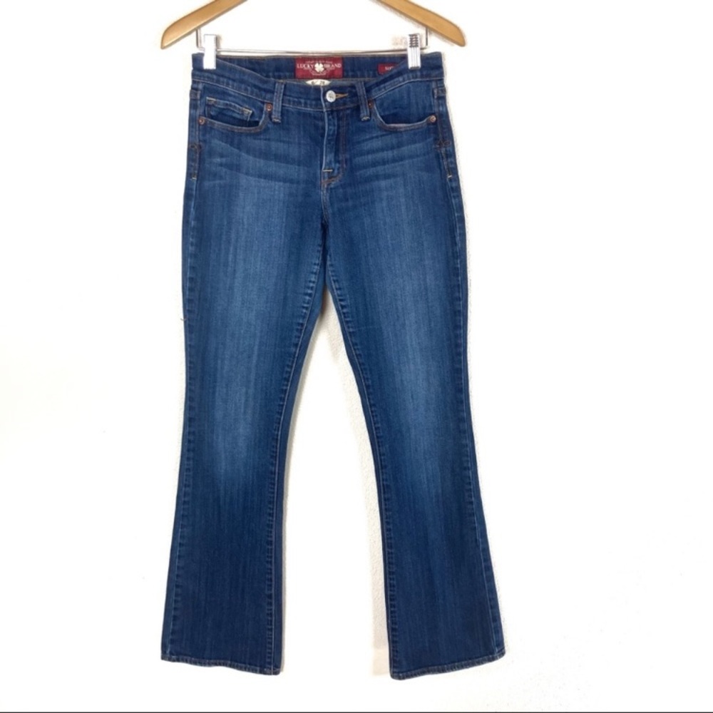 Lucky Brand Sofia‎ Bootcut Jeans Dark Wash Women's Sz 6 Long